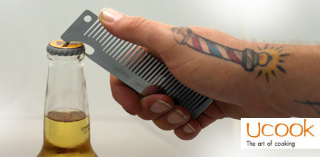 Bottle Opening Comb